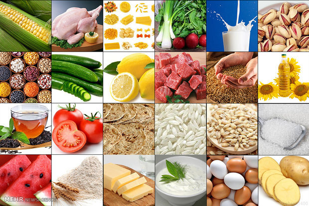 قیمت کالاهای خوراکی منتخب در مناطق شهری