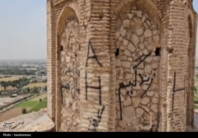 یادگاری‌نویسی بر بنای هزارساله سلجوقی/ “اینانج “نیازمند مرمت