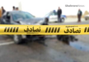 ۱۱ مجروح حاصل تصادف کامیون با هفت خودرو