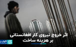 اثر خروج نیروی کار افغانستانی بر هزینه ساخت