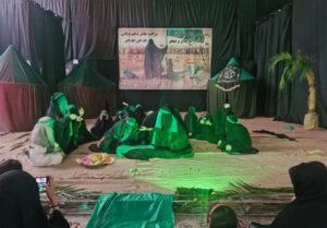 اجرای تعزیه فاخر “۳ ساله اباعبدالله الحسین(ع)” در امامزاده عقیل اسلامشهر+تصویر