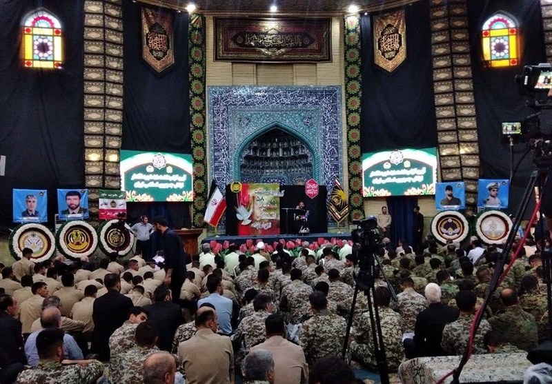 حضور پزشکیان، قالیباف و امیر موسوی در مراسم گرامیداشت شهدای ارتش