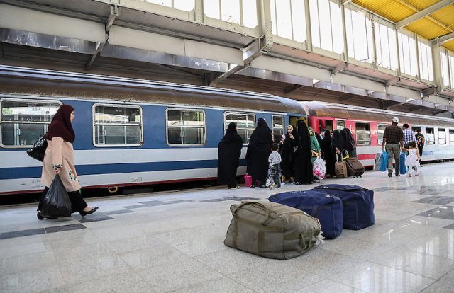فروش بلیت قطارهای اربعین در هفته جاری