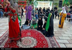 نغمه‌های عاشورا در نسیم‌شهر طنین‌انداز شد
