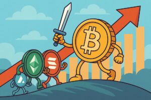 پس از رشد بیت کوین نوبت آلت کوین هاست! | ۲ راه تشخیص زمان خرید آلت کوین ها