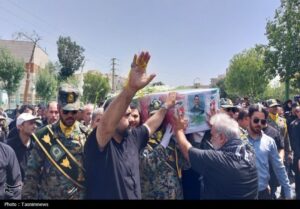 پیکر مطهر “شهید نعمتی” در بهارستان تشییع شد