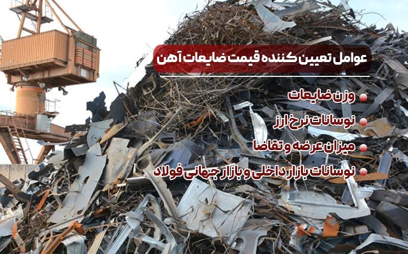 ضایعات آهن و عوامل موثر بر قیمت آن