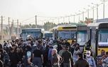 بازگشت زائران از مرزهای چذابه، شلمچه و خسروی به کشور