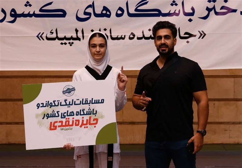 درخشش دختر تکواندوکار ورامینی در رقابت‌های قهرمانی کشور