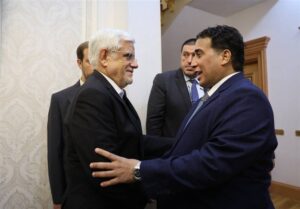 عارف: مخالف دخالت خارجی در لیبی هستیم/ المنفی: از ایران حمایت می‌کنیم