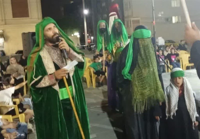 پاسداشت فرهنگ عاشورایی در اسلامشهر با اجرای نمایش تعزیه