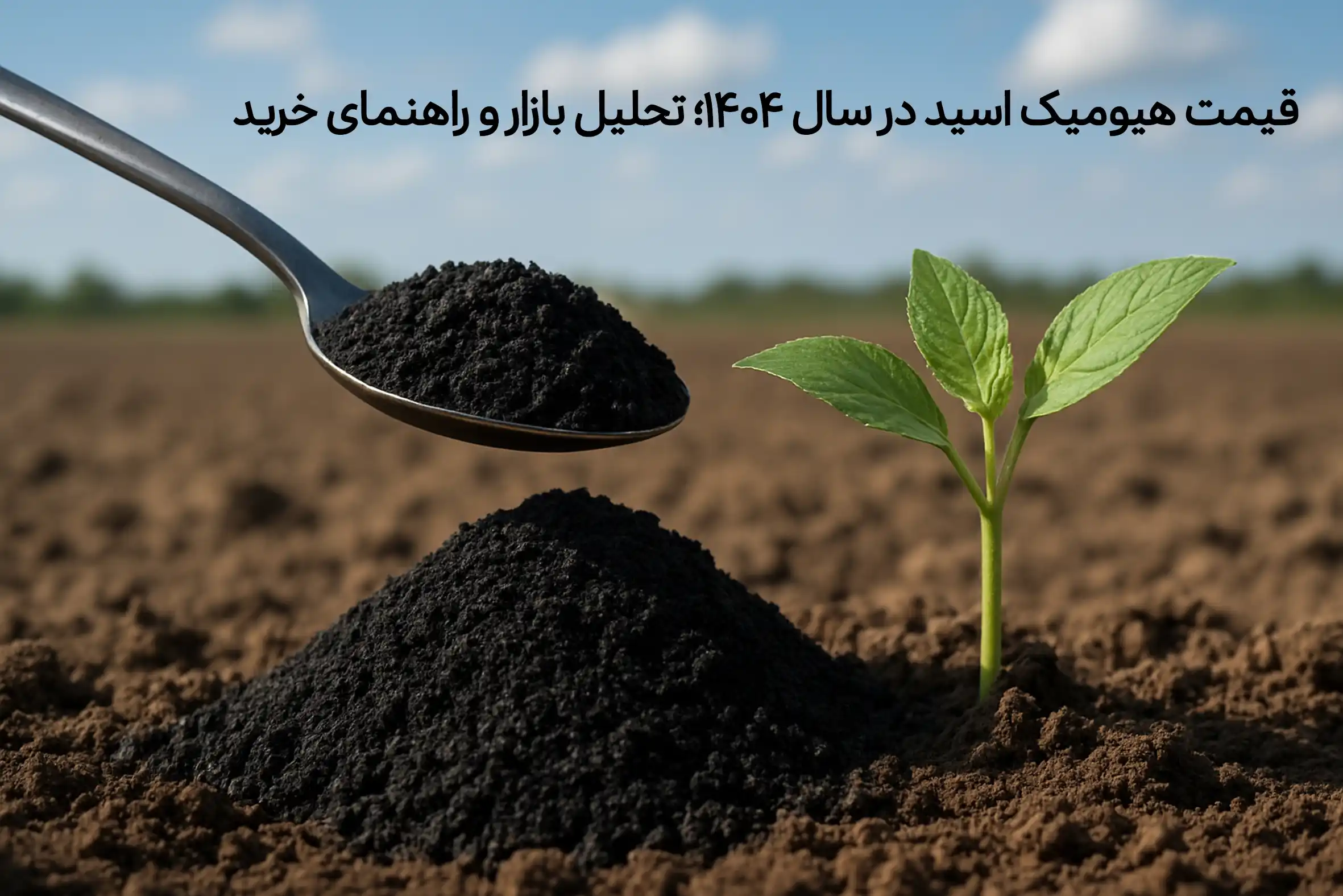 قیمت هیومیک اسید در ۱۴۰۴؛ تحلیل بازار و راهنمای خرید
