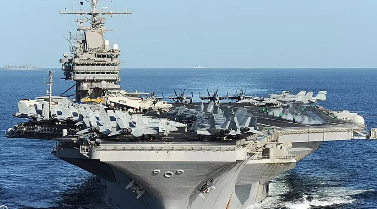 بمب خبری شبانه درباره ناوگروه آبراهام لینکلن تکذیب شد