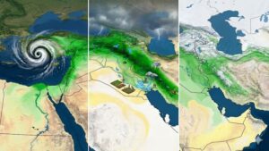 پاییزی پربارش و کم‌سابقه در بسیاری از مناطق ایران