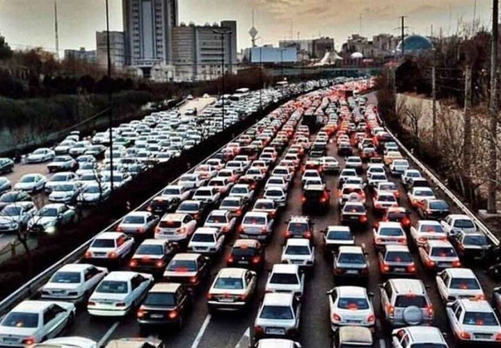 ترافیک سنگین در محورهای شمالی و آزادراه‌های منتهی به تهران