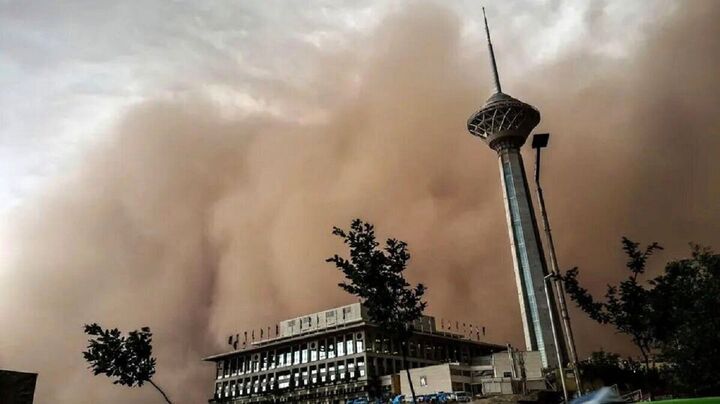 هشدار وزش باد شدید در تهران از عصر شنبه