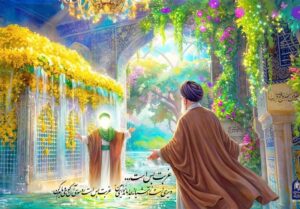 پخش زنده| طواف پیکر رهبر شهید در جوار مضجع امام رضا(ع)/آخرین زیارت