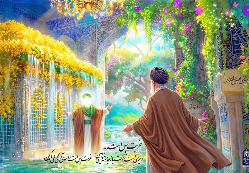 پخش زنده| طواف پیکر رهبر شهید در جوار مضجع امام رضا(ع)/آخرین زیارت
