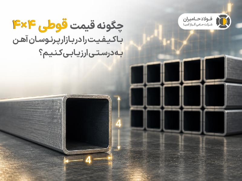 چگونه قیمت قوطی ۴×۴ باکیفیت را در بازار پرنوسان آهن به‌درستی ارزیابی کنیم؟