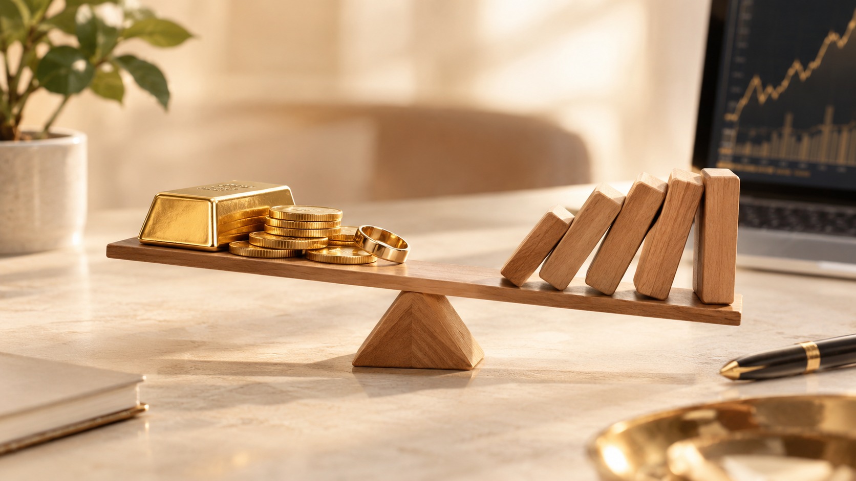 چگونه ریسک خرید طلا را کاهش دهیم؟